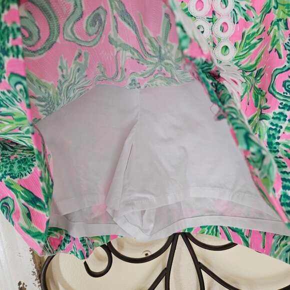 Lilly Pulitzer Hanging around Monkey Print Women's Skort  size 4 - Picture 3 of 6